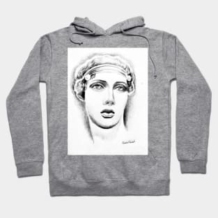 The portrait of the poet Sappho Hoodie